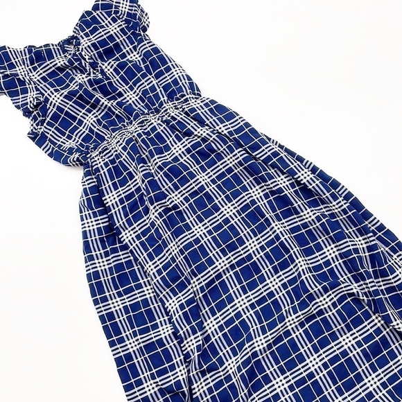 Epic Threads Big Girls Plaid Maxi-Overlay Romper - Picture 4 of 6